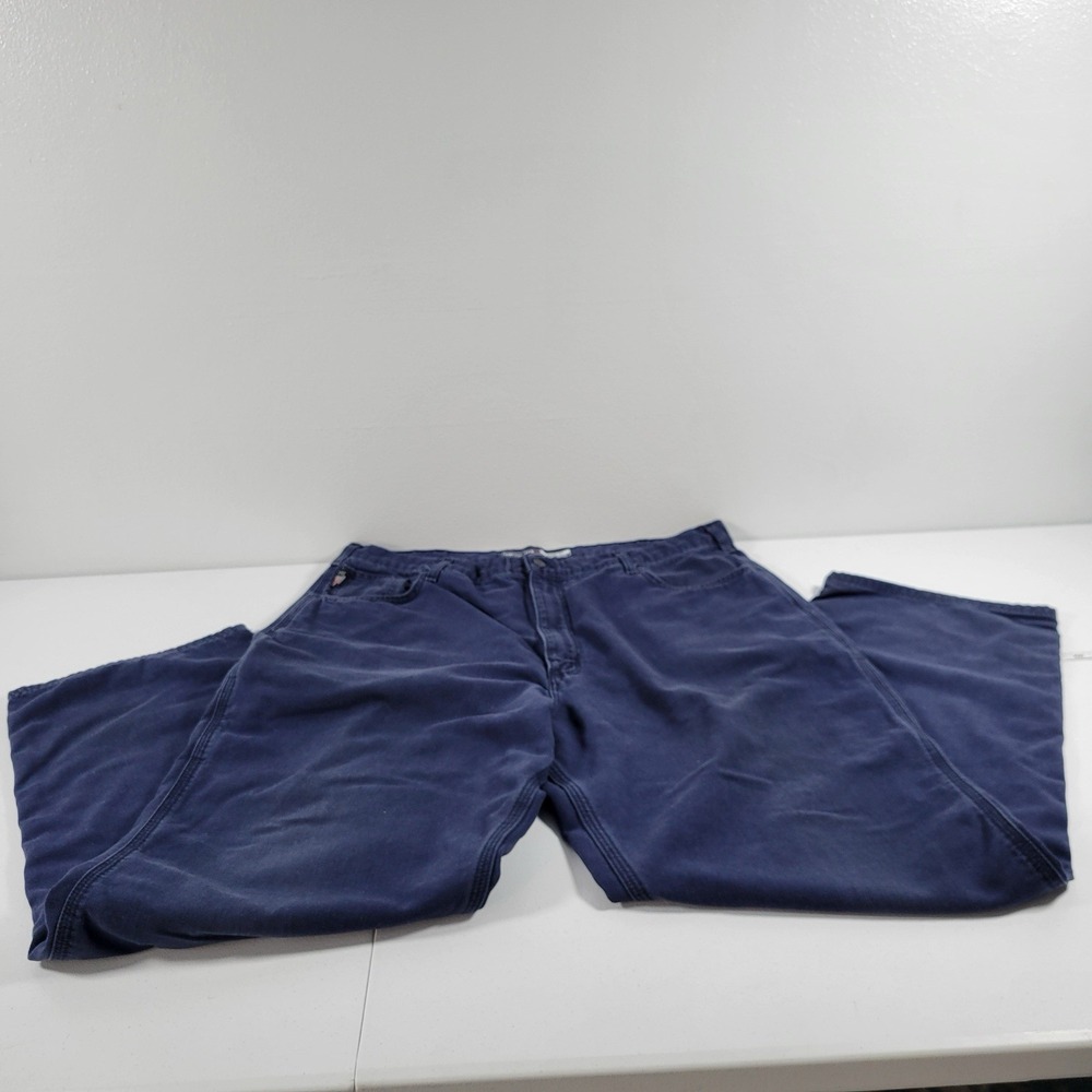 Carhartt Men's Jeans Carpenter Loose Fit Size 42x34 Blue